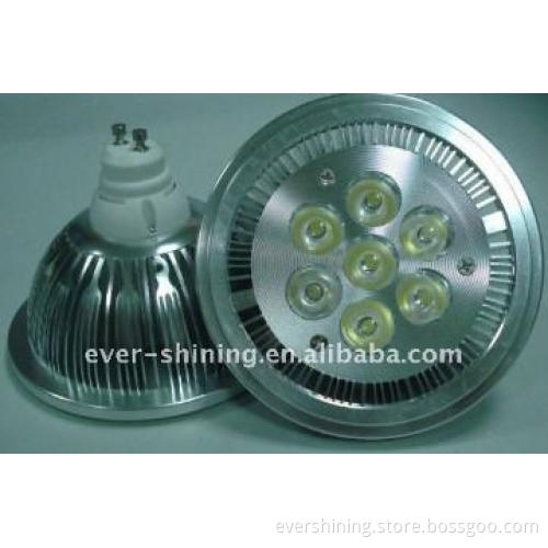 high power 7w ar111 led g53 230v approved ce,rohs